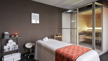 1 slaapkamer, lakens van Egyptisch katoen, luxe beddengoed, een minibar