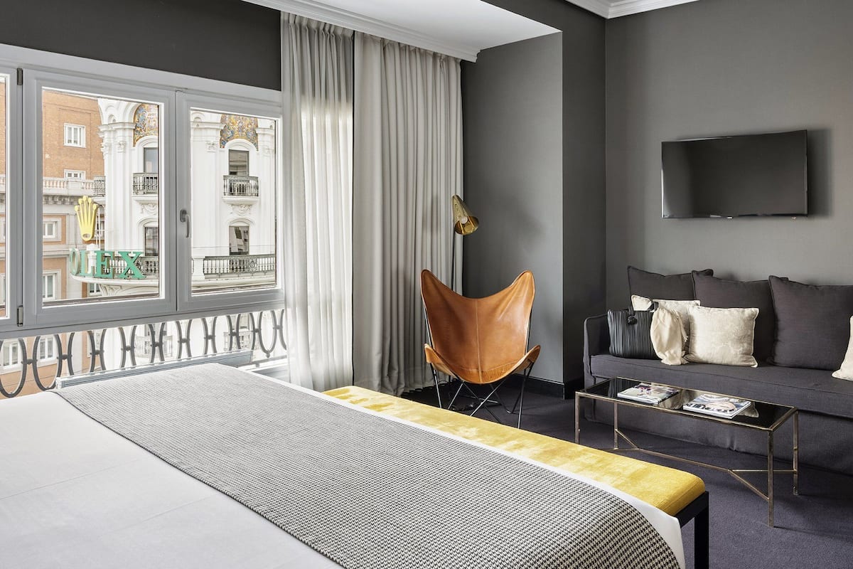 Habitación Grand, vistas a la ciudad | 1 dormitorio, sábanas de algodón egipcio, ropa de cama de alta calidad