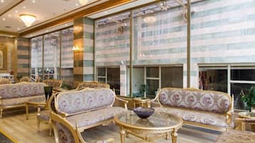 Zona de estar del vestíbulo