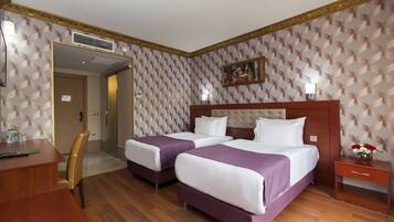 1 chambre, literie hypoallergénique, minibar