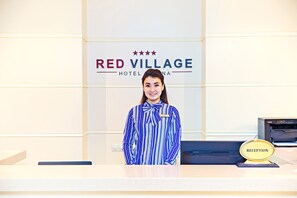 Reception - Red Village Hotel (Astana)