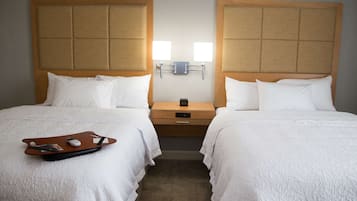 Room, 2 Queen Beds, Non Smoking, Refrigerator & Microwave | In-room safe, laptop workspace, free rollaway beds, free WiFi
