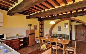 Spiseområde på rommet