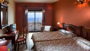 Room, Terrace, Ocean View | Desk, free cots/infant beds, free rollaway beds