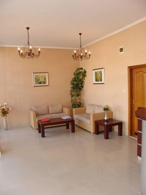 Lobby sitting area