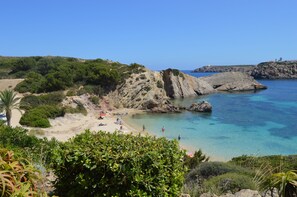 靠近海滩、白沙