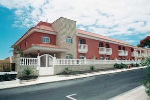 Blick von der Unterkunft