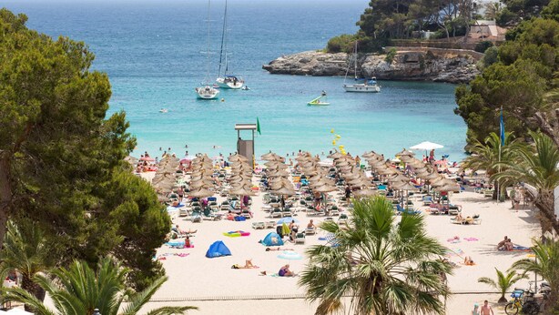 Vue sur la plage/l’océan