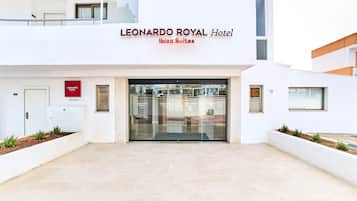 Entrada de l'allotjament