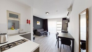 Apartment, 1 Bedroom | Living area | Flat-screen TV - Block  (Munxar)