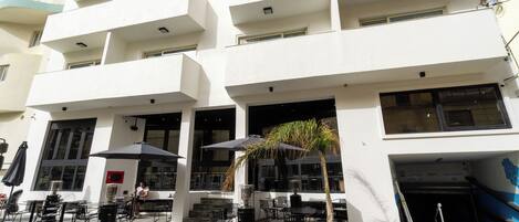 Fassade der Unterkunft