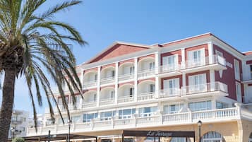 Façade de l’hébergement