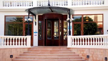 Entrada de l'allotjament