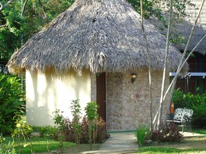 Blick von der Unterkunft