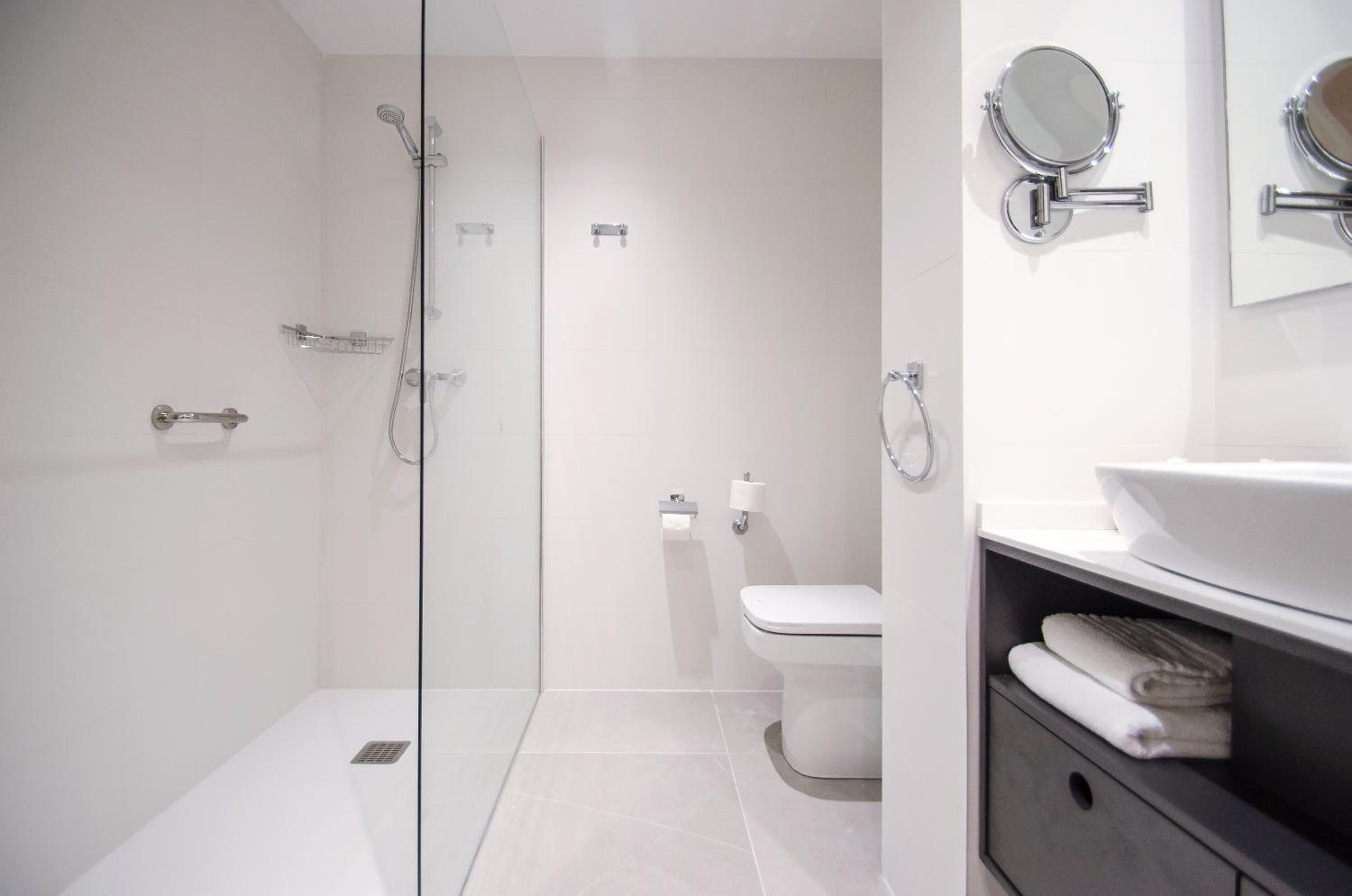 apartment, 1 bedroom, balcony | bathroom | shower, free toiletries, hair dryer, towels