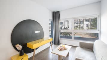 Apartament de luxe, 1 dormitori | Sala d'estar