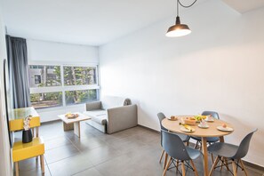 Luxury Apartment, 1 Bedroom | Living room - Anthea Hotel Apartments (Ayia Napa)