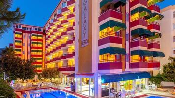 Façade de l’hébergement