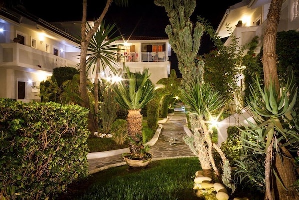 Overnattingsstedets uteområder