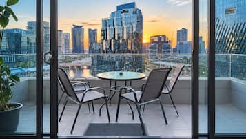 Pemandangan balkon