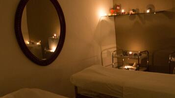 Aromatherapy, massages on the beach, massages