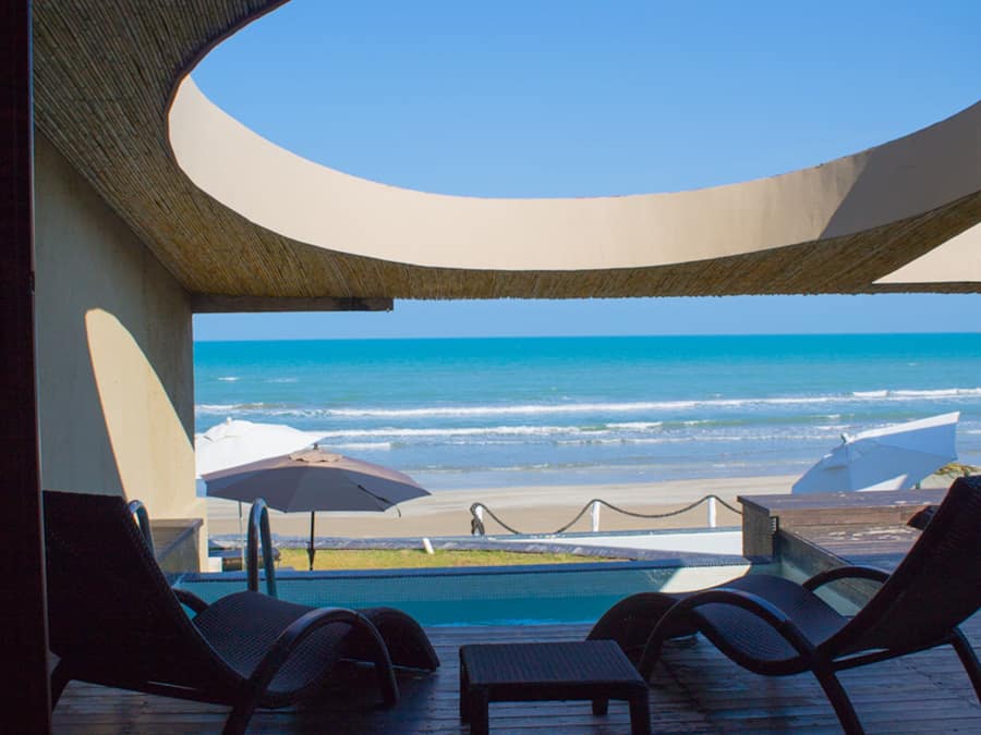 Vista a la playa o al mar