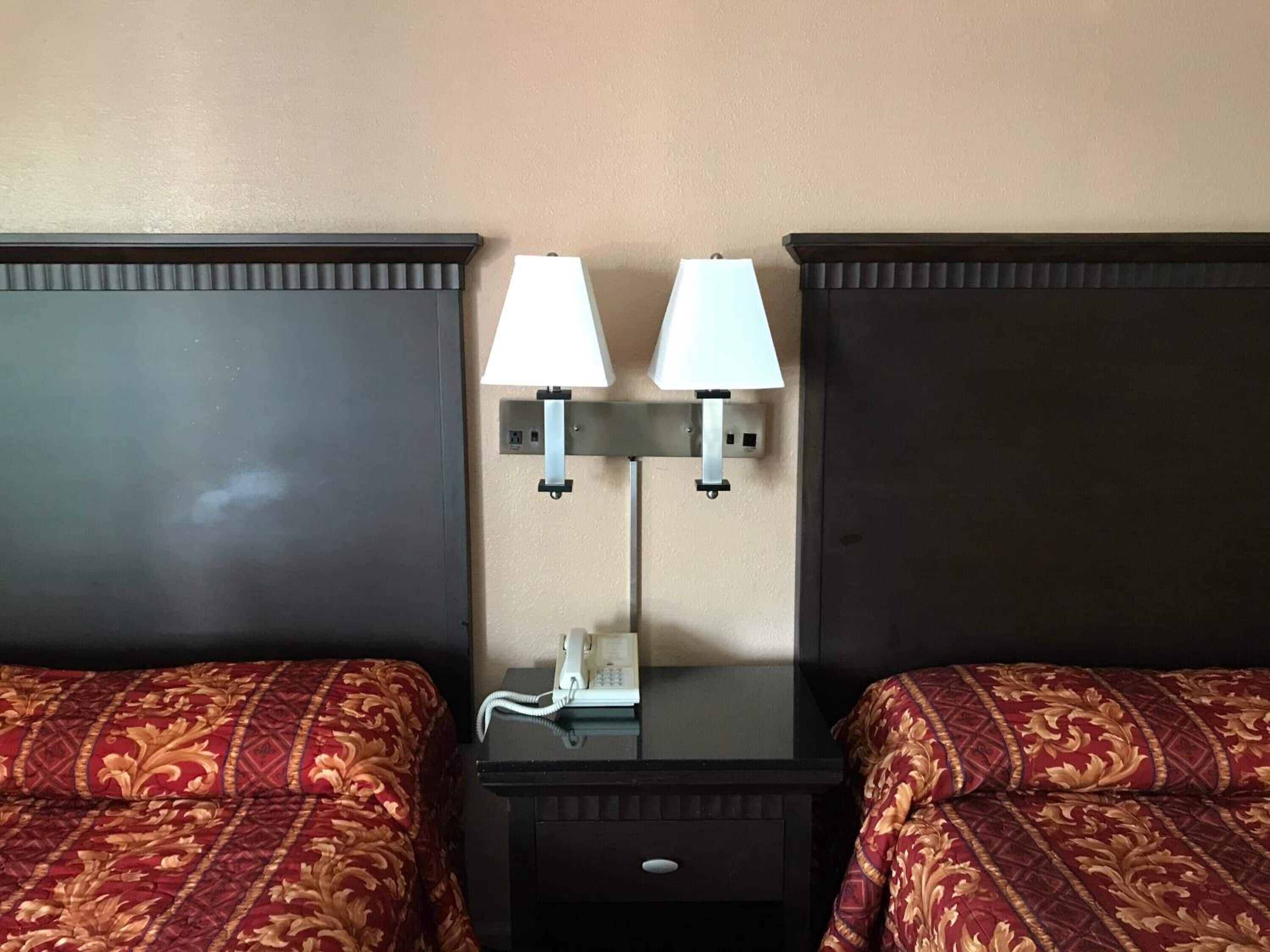 Free WiFi, bed sheets