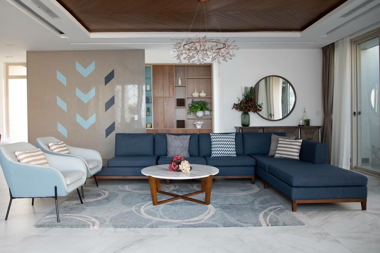 Premium Villa | Living area | Flat-screen TV