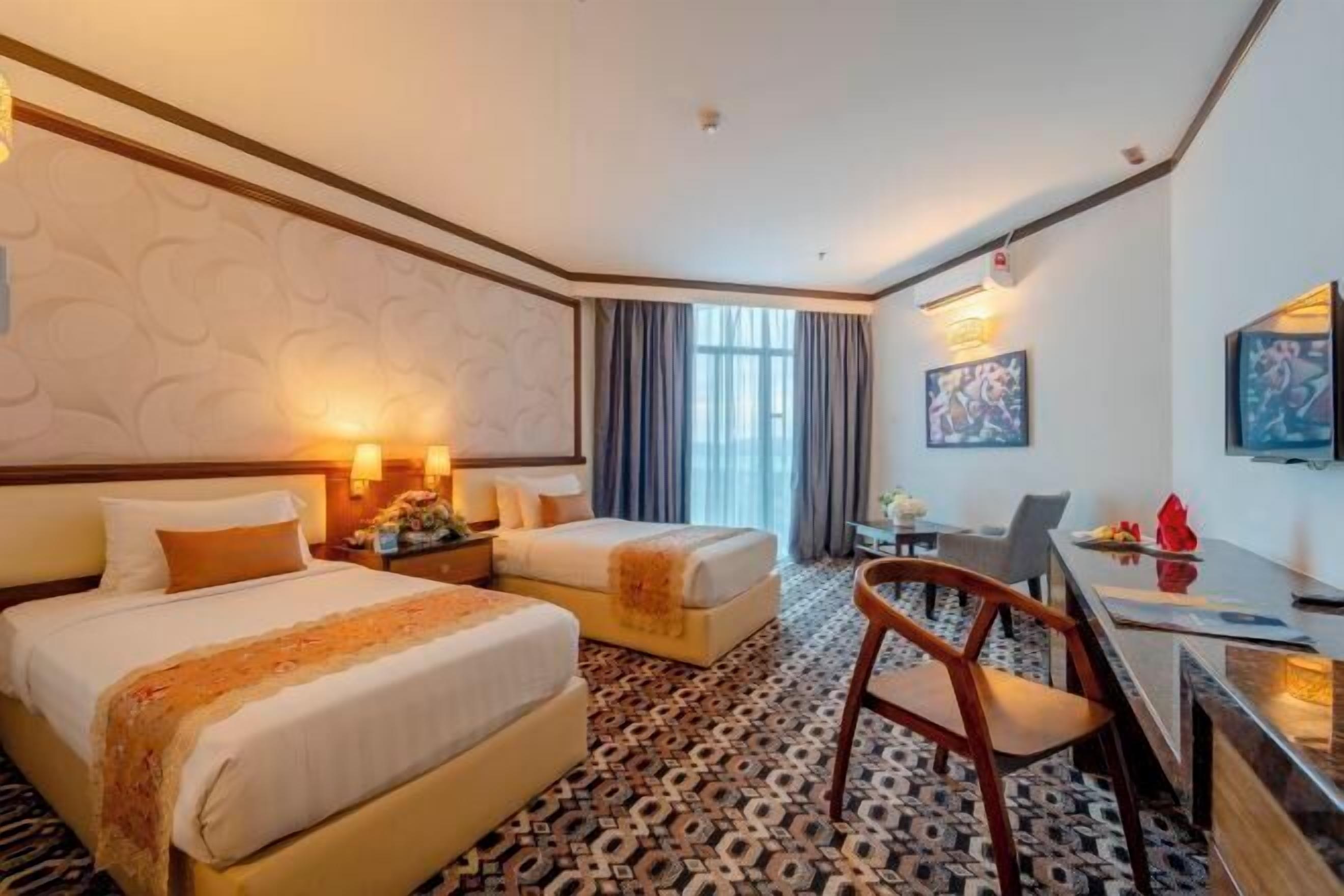 Minibar, in-room safe, desk, soundproofing