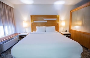 Egyptian cotton sheets, premium bedding, in-room safe, desk