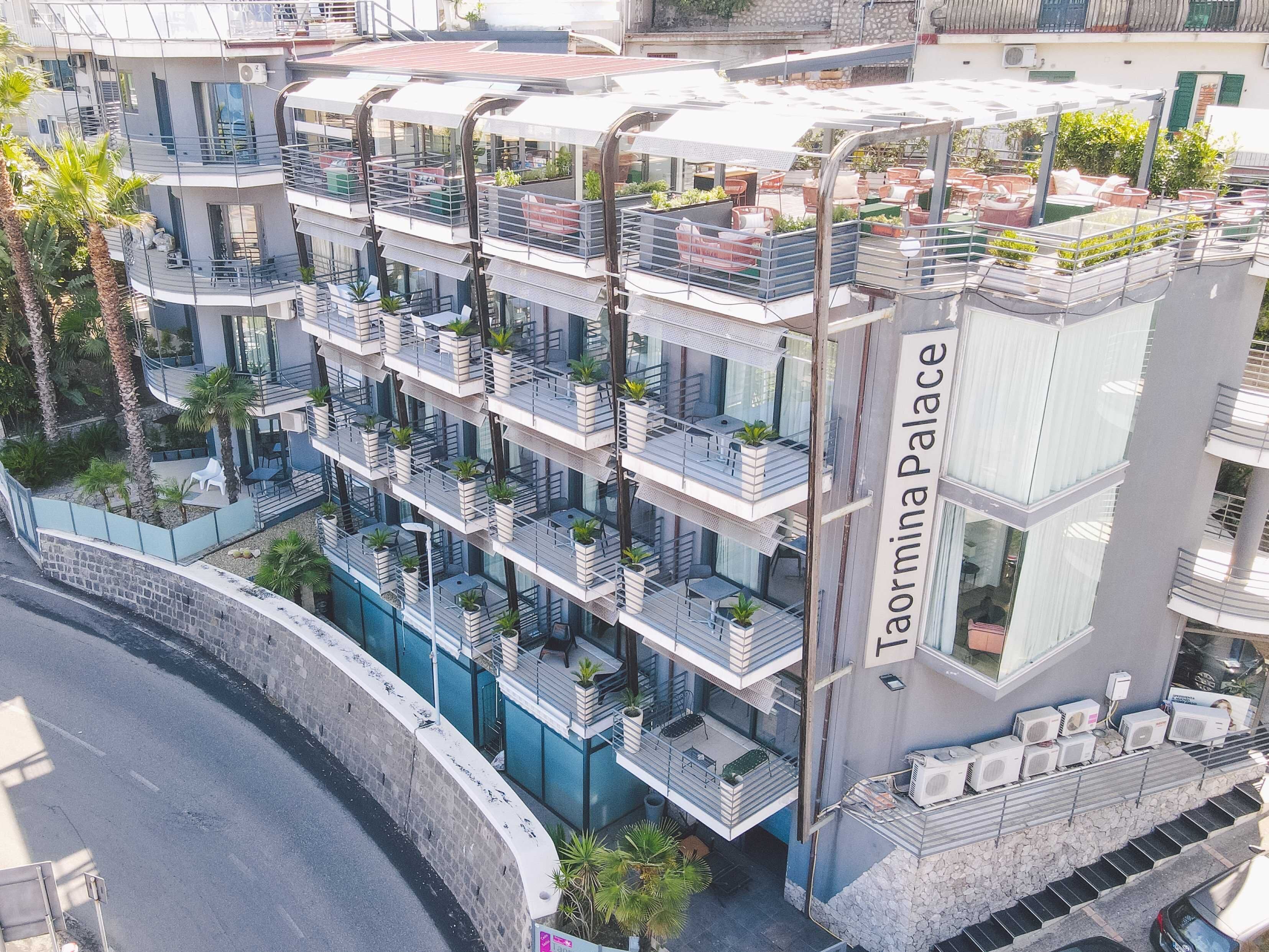 Façade de l’hébergement