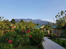 Blick von der Unterkunft