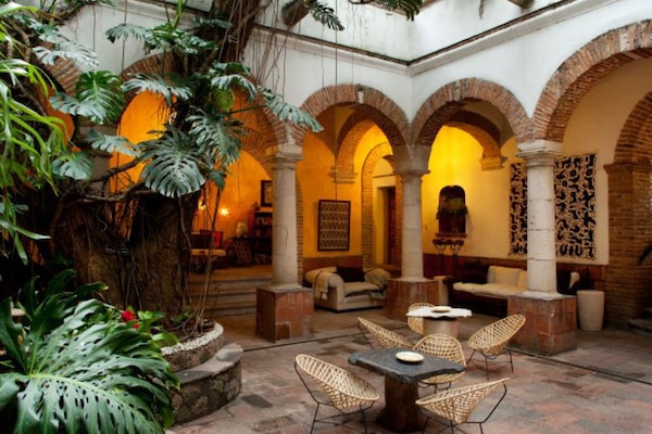 Zona de estar del vestíbulo