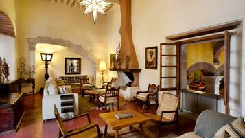 Sala de estar en el lobby