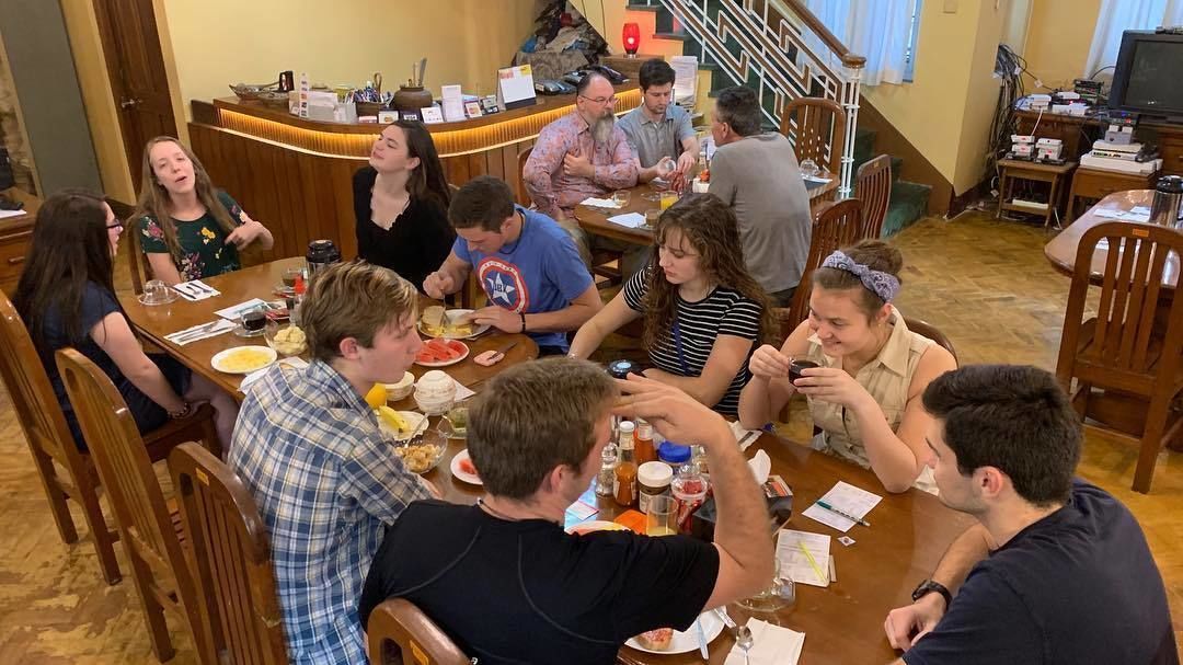 daily english breakfast (usd 10 per person)