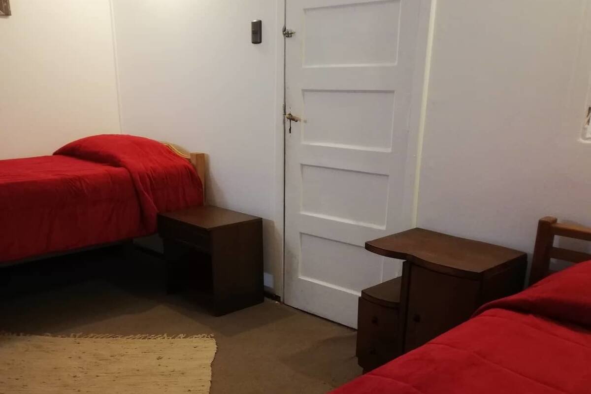 Twin Room with 2 beds shared bathroom