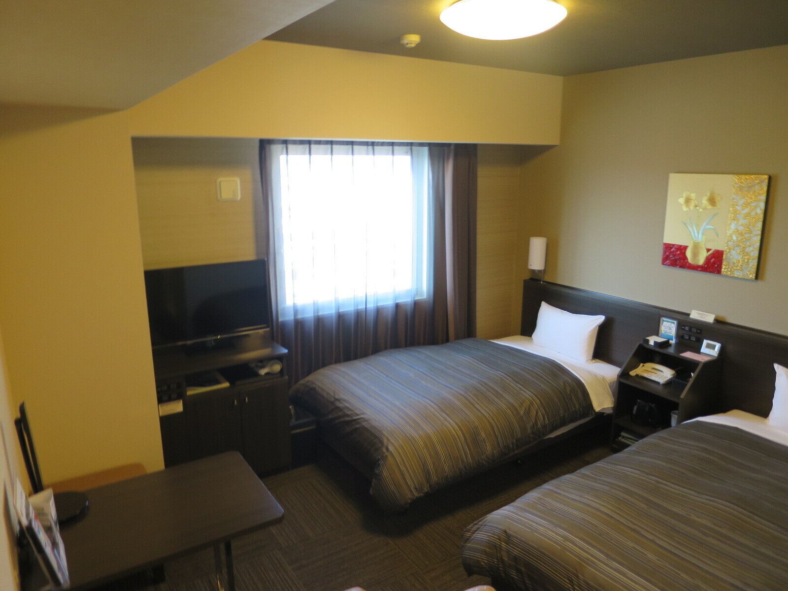 Desk, WiFi (free), bed sheets