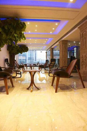 Sala de estar en el lobby