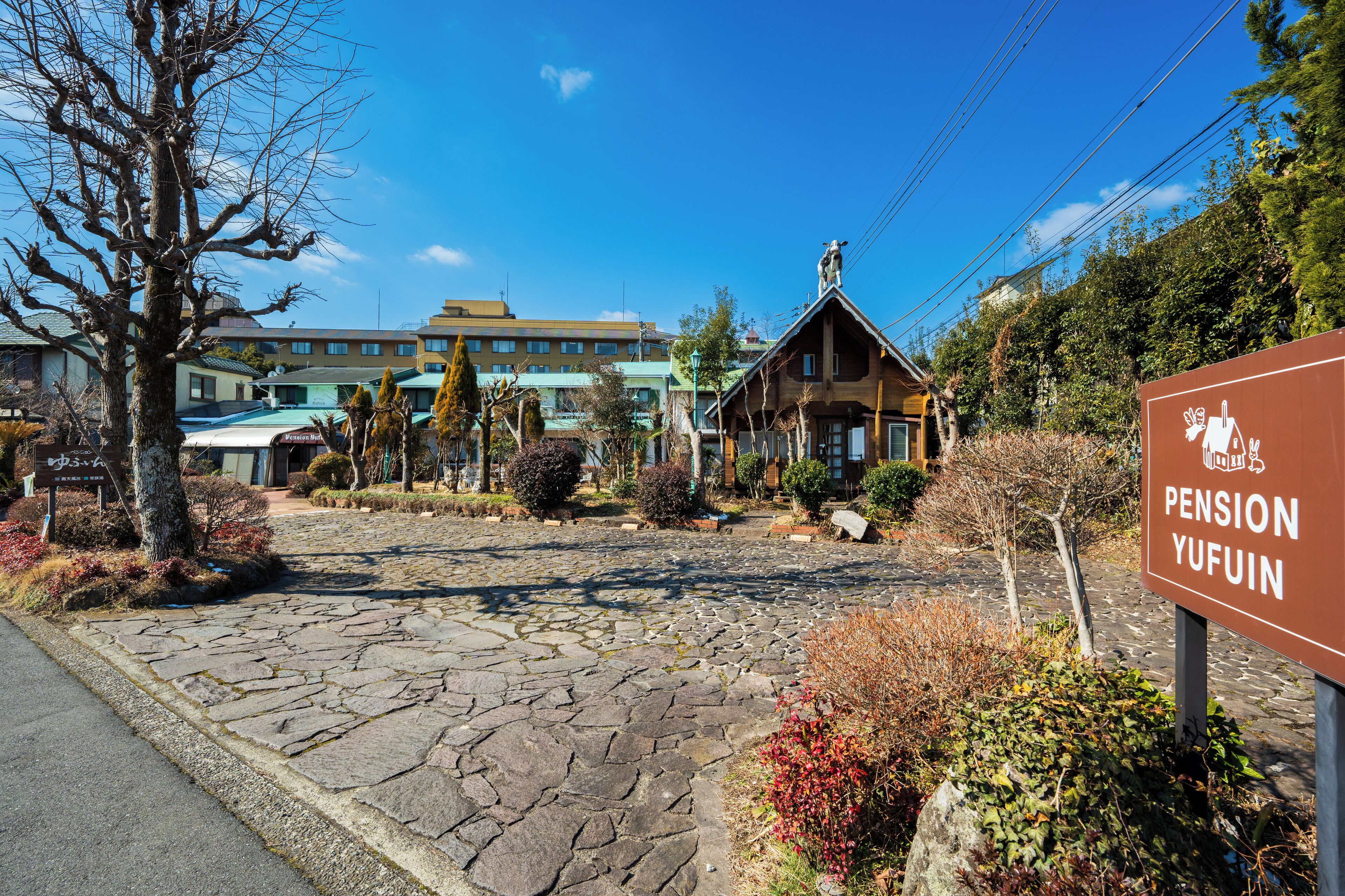 施設の正面