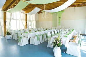 Banquet hall - Ferienhotel Haus am Ahorn (Schoeneck)