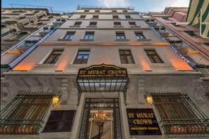 Front of property – evening/night