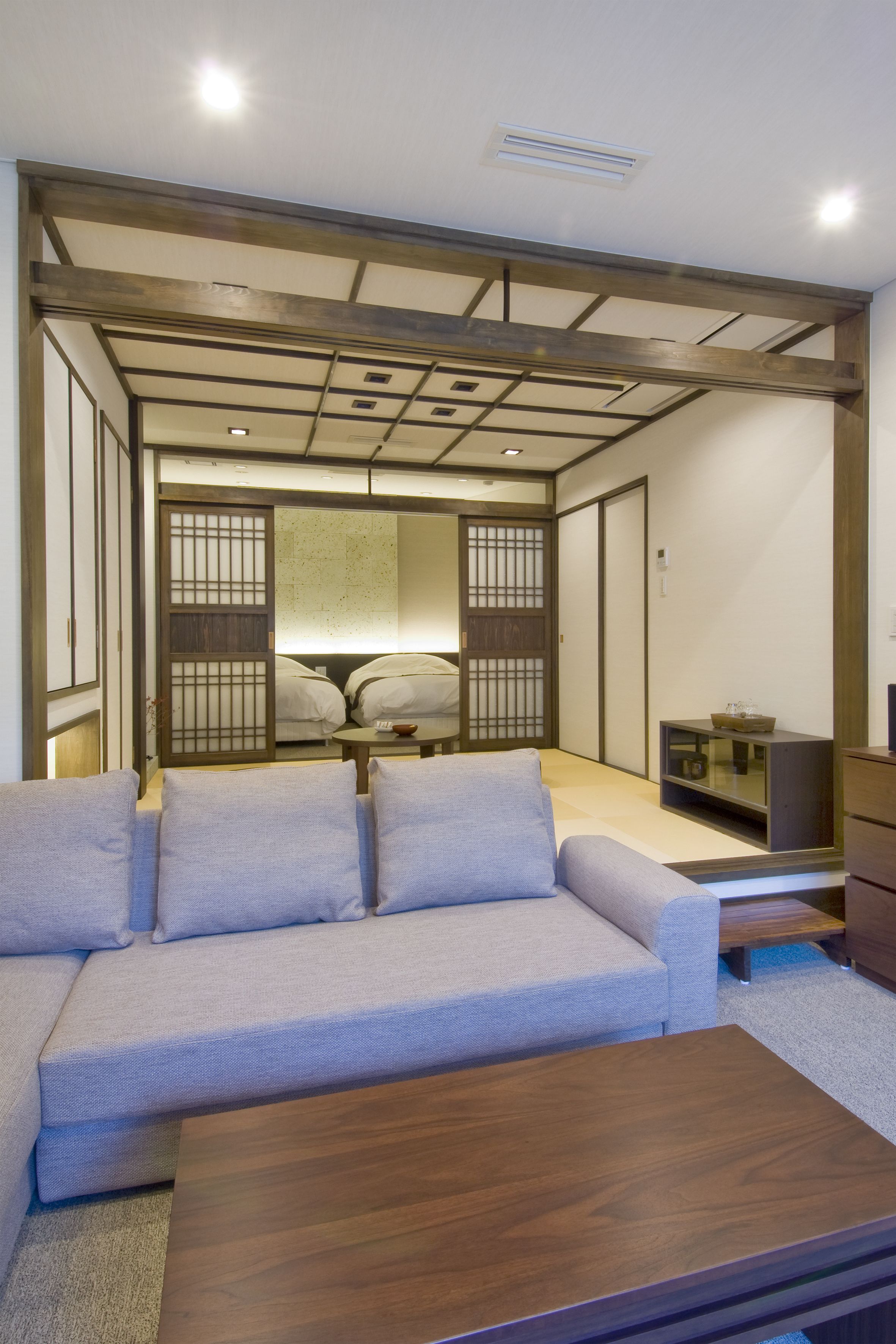 deluxe suite  with open-air bath, 2 bedrooms, annex building | premium bedding, down duvets, in-room safe, individually decorated