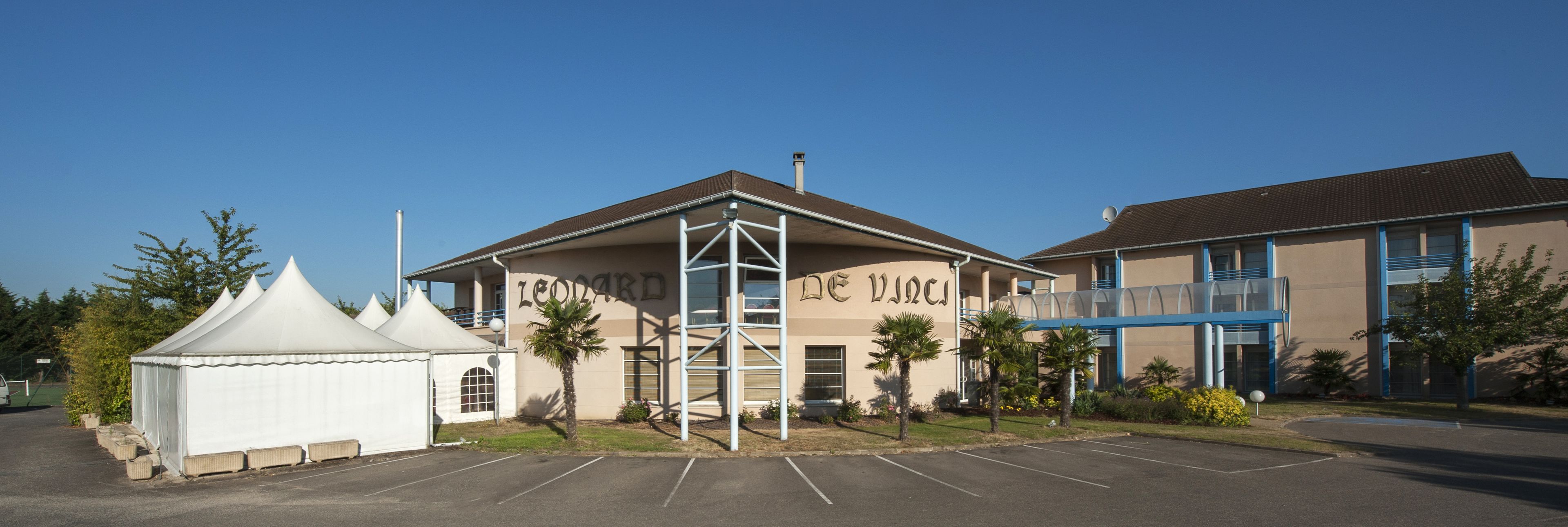 Façade de l’hébergement