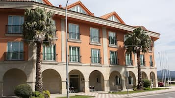 Overnatningsstedets facade