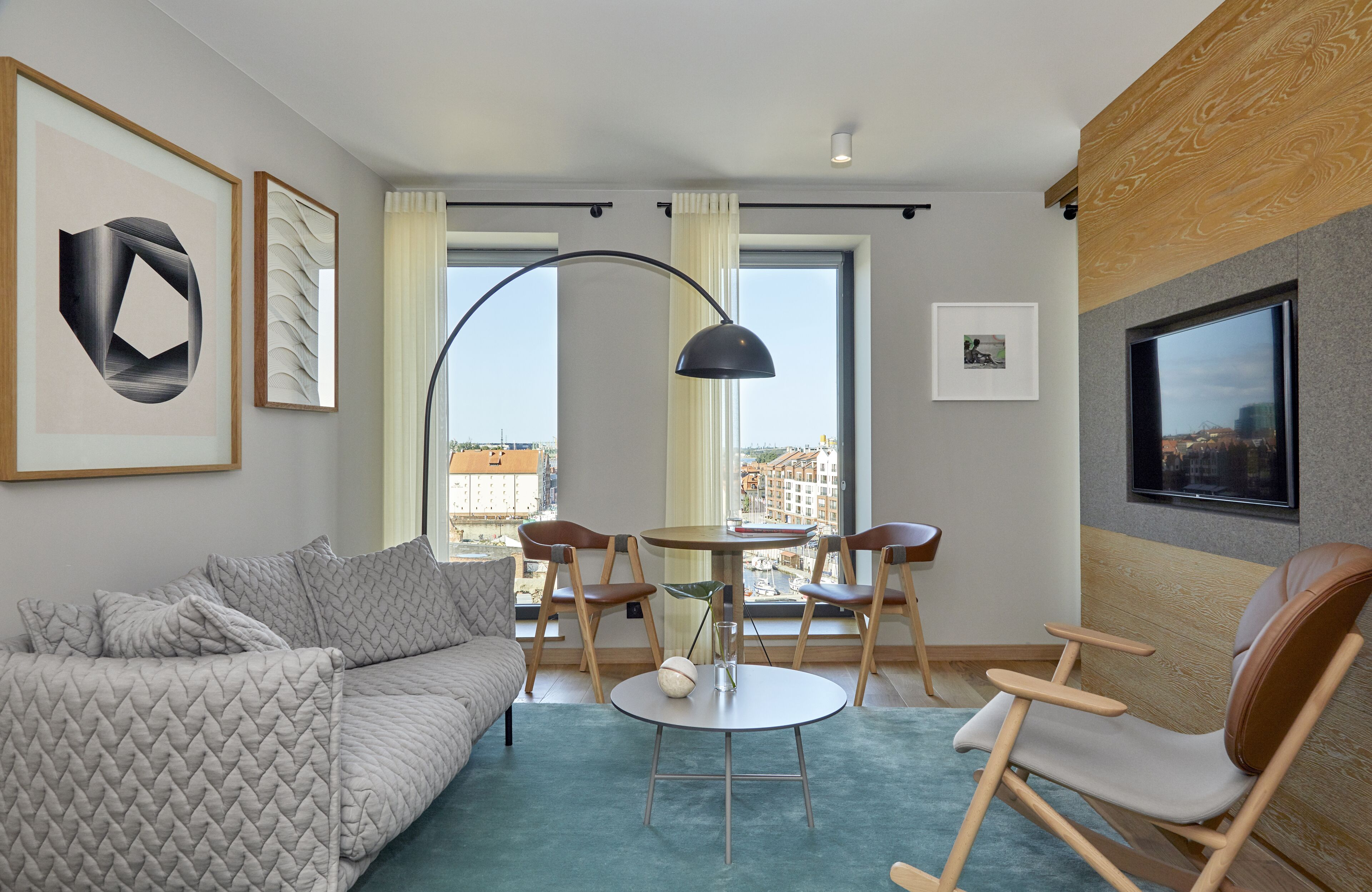 Executive-Apartment | Zimmersafe, Schreibtisch, schallisolierte Zimmer, kostenloses WLAN