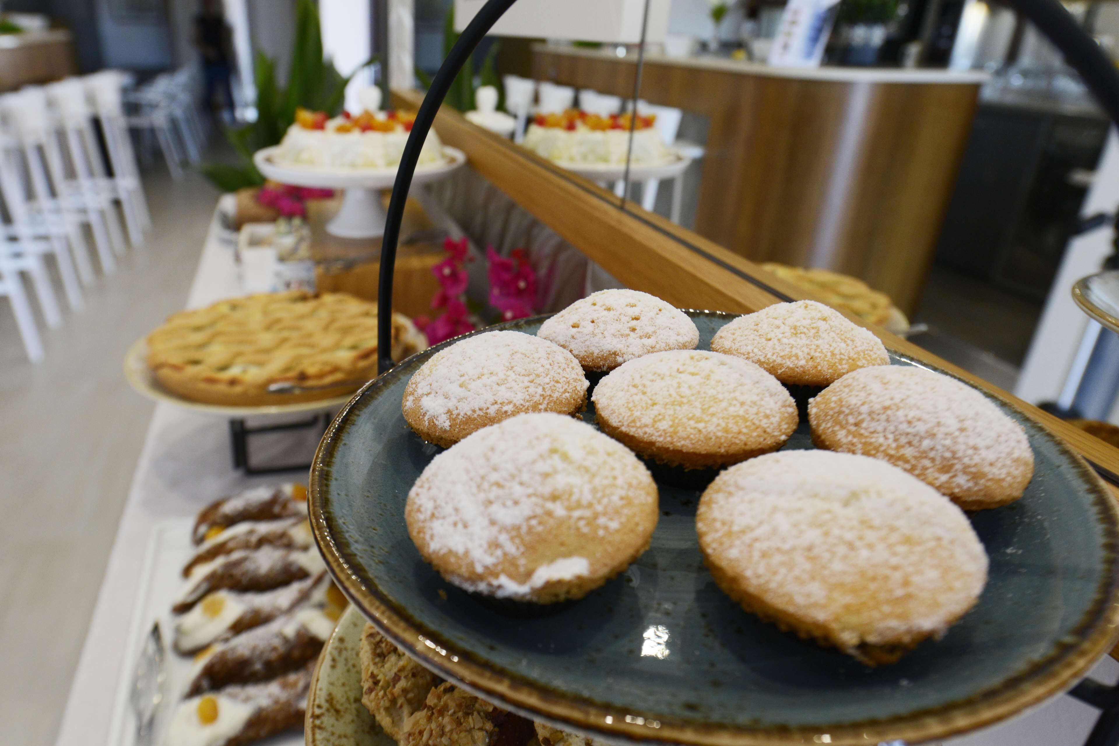 daily buffet breakfast (eur 12 per person)