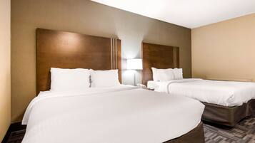 Chambre Standard, 2 grands lits, non-fumeur | Bureau, espace de travail pour ordinateurs portables