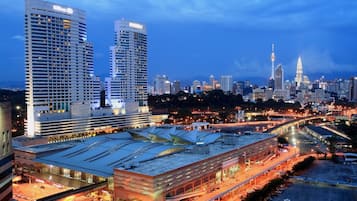 Pemandangan bandar dari hartanah