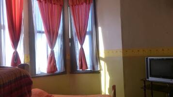 Desk, iron/ironing board, free WiFi, bed sheets