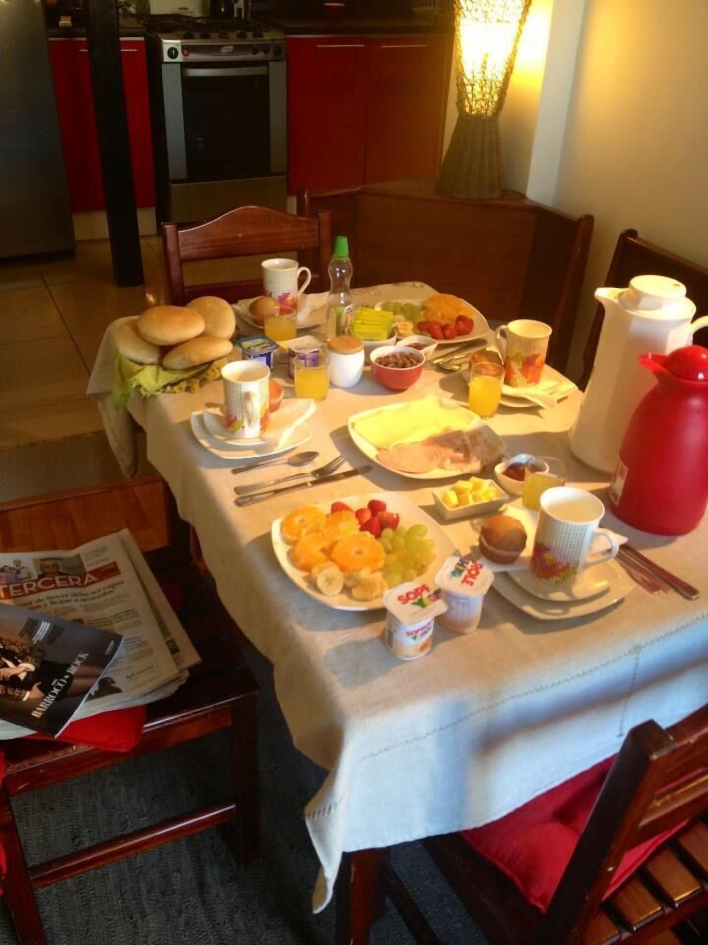 Daily full breakfast (USD 8 per person)